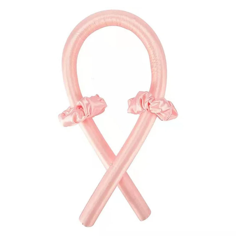 Heatless Curling Rod No Heat Curls Ribbon Hair Rollers Sleeping Soft Headband Hair Curlers DIY Hair Styling Tool Hair Accessory