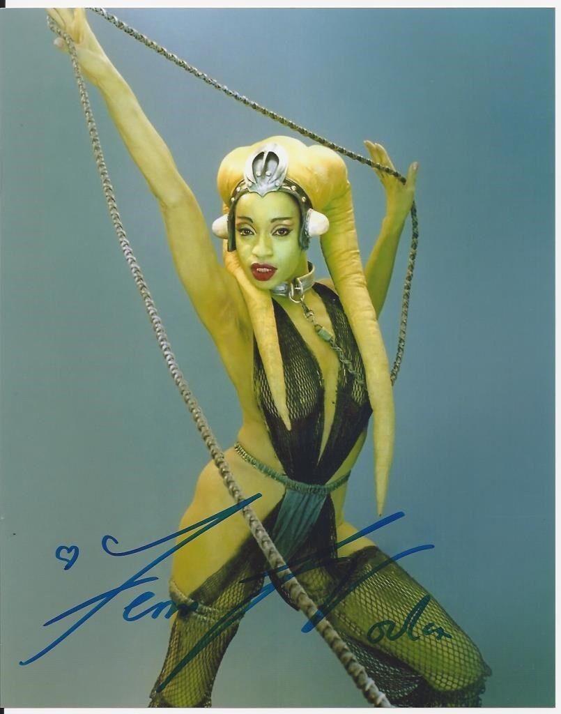 Femi Taylor - Star Wars signed Photo Poster painting