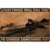 Cowboy - Vintage Metal Signs - 20*30cm