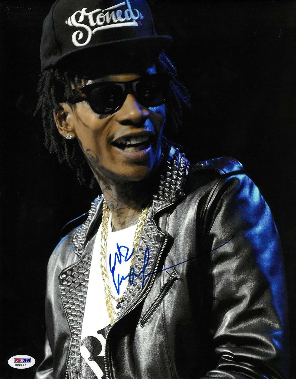 Wiz Khalifa Signed Authentic Autographed 11x14 Photo Poster painting PSA/DNA #X22557