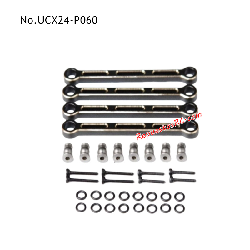 UDIRC UCX2401 Piezas de Mejora para Coches RC Biela Met&aacute;lica UCX24-P060