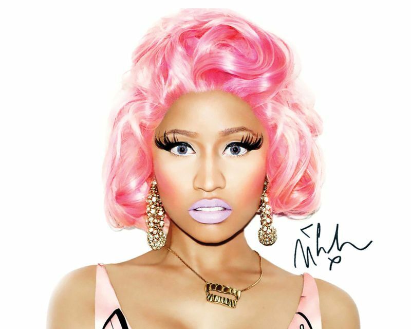 Nicki Minaj Autograph Signed Photo Poster painting Print