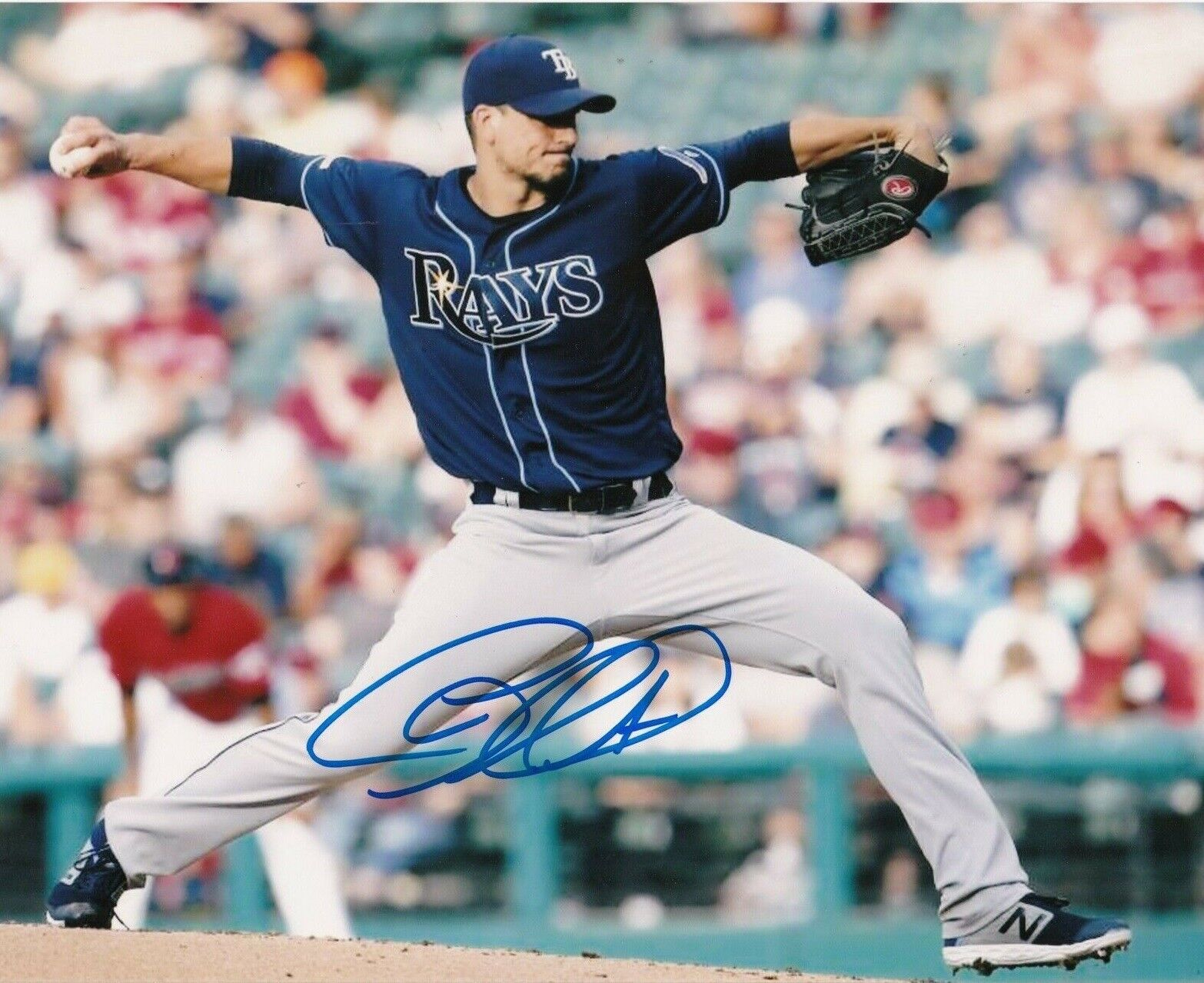 Charlie Morton Autographed Signed 8x10 Photo Poster painting ( Devil Rays ) REPRINT