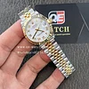 Women's Rolex Datejust 31mm Two Tone Yellow Gold on Jubilee with White Roman Dial Super clone