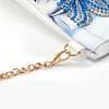 DIY Flower Special Shape Diamond Painting Leather Chain Shoulder Bag Clutch