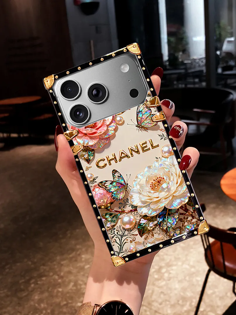 Chanel Ethereal Camellia & Pearl Trunk Case | Romantic Floral Designer Cover for Your Aesthetic OOTD