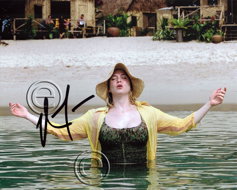 Renee Zellweger Bridget Joness Diary Autographed Signed Photo Poster painting 8 x 10 print Photo Poster painting picture poster wall art autograph