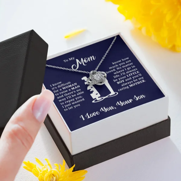 Mom - Loved Mother - Necklace