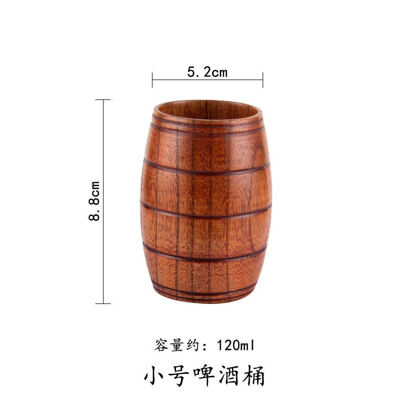Casual Elegant Solid Color Wood Wine Glass 1 Piece