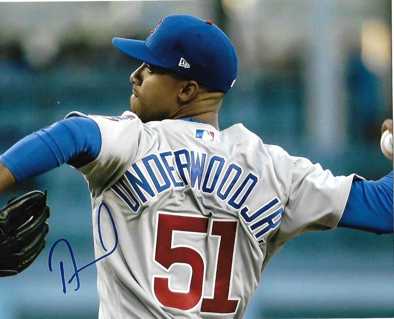 DUANE UNDERWOOD signed autographed CHICAGO CUBS 8X10 Photo Poster painting w/ COA