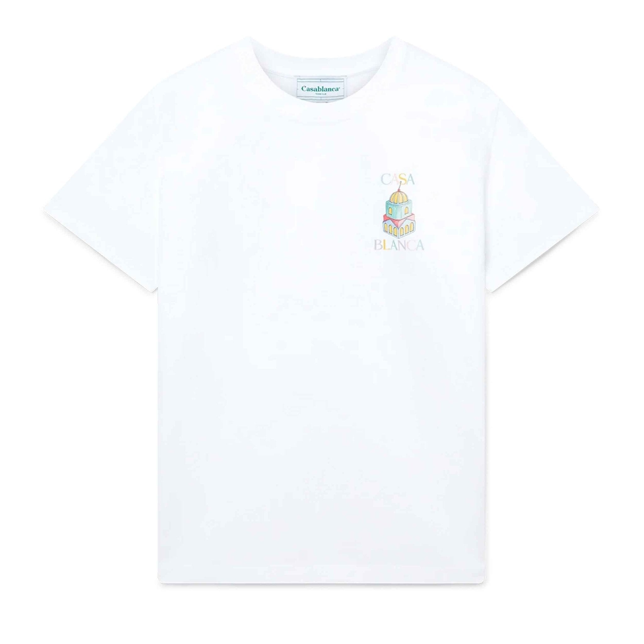 Casablanca Objects En Vrac Printed T-Shirt in White