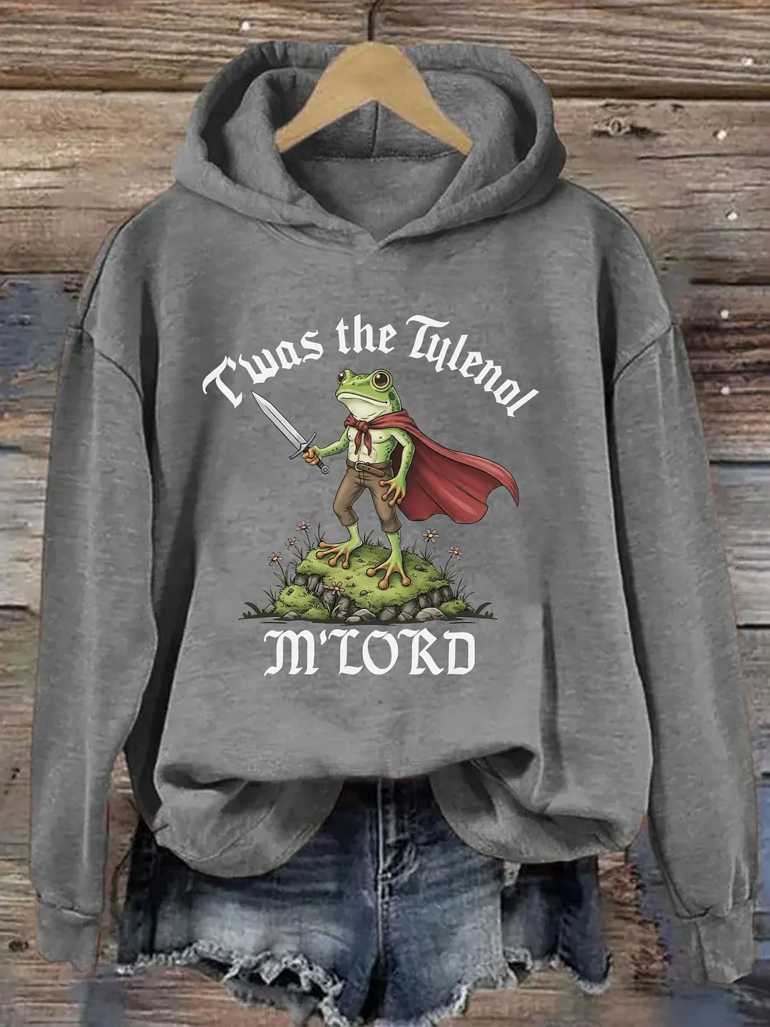 Twas The Tylenol M'lord Hoodie