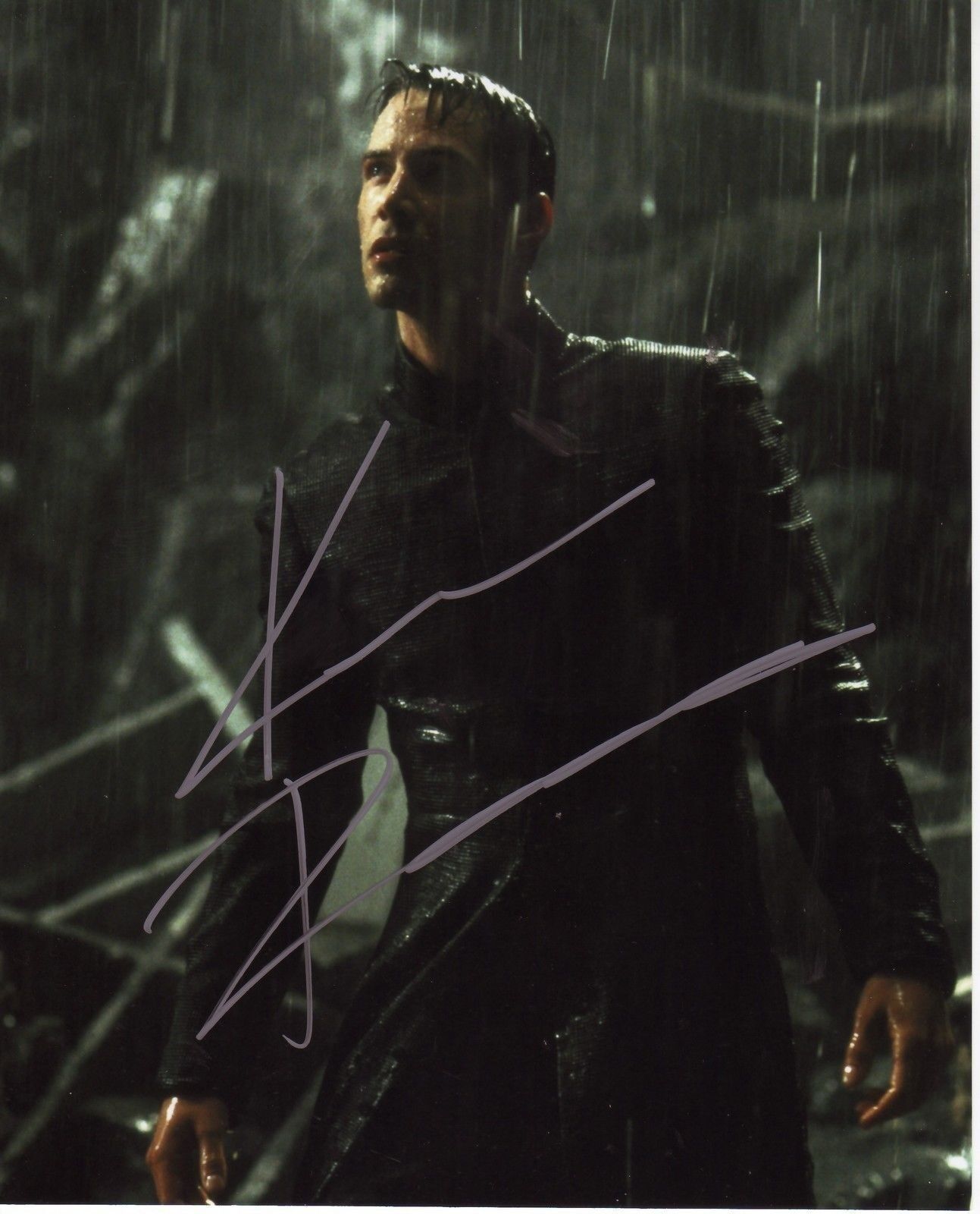 KEANU REEVES AUTOGRAPH SIGNED PP Photo Poster painting POSTER