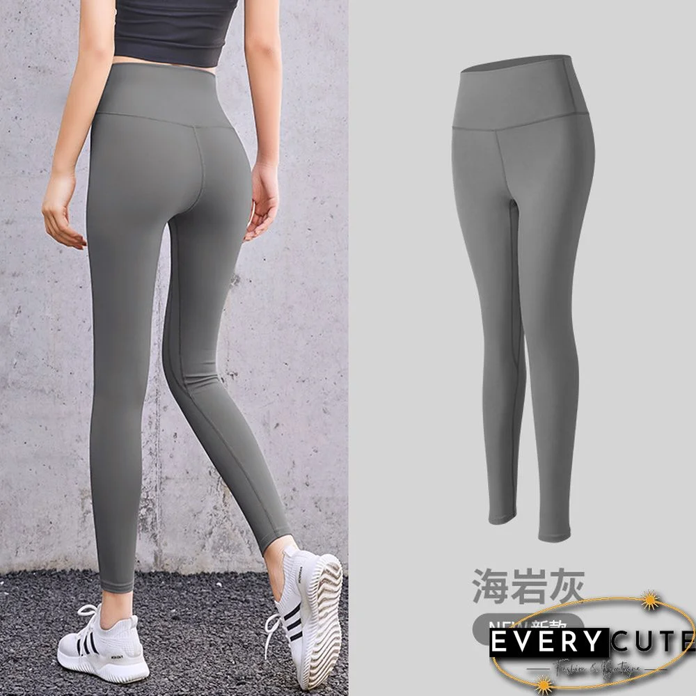 Women Clothing High Waist Hip Lifting Bottoming Pants Fast Drying Exercise Fitness Running Yoga Pants Peach Butt Leggings Women
