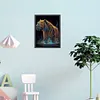 >SALE<5D DIY Full Round Drill Diamond Painting Tiger Kit Home Decoration (yu029)