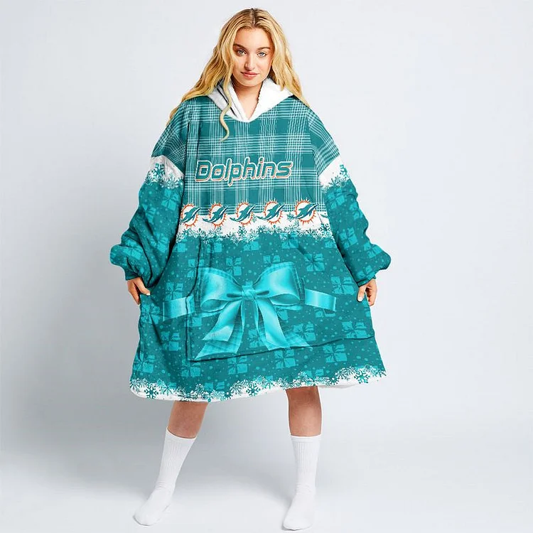Miami Dolphins
Christmas Limited Edition Oversize Hoodie Sweatshirt Comfy Pullover Blanket