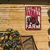 Ferme Farmall - Panneaux en &eacute;tain m&eacute;tallique(20*30cm/30*40cm) - Garage