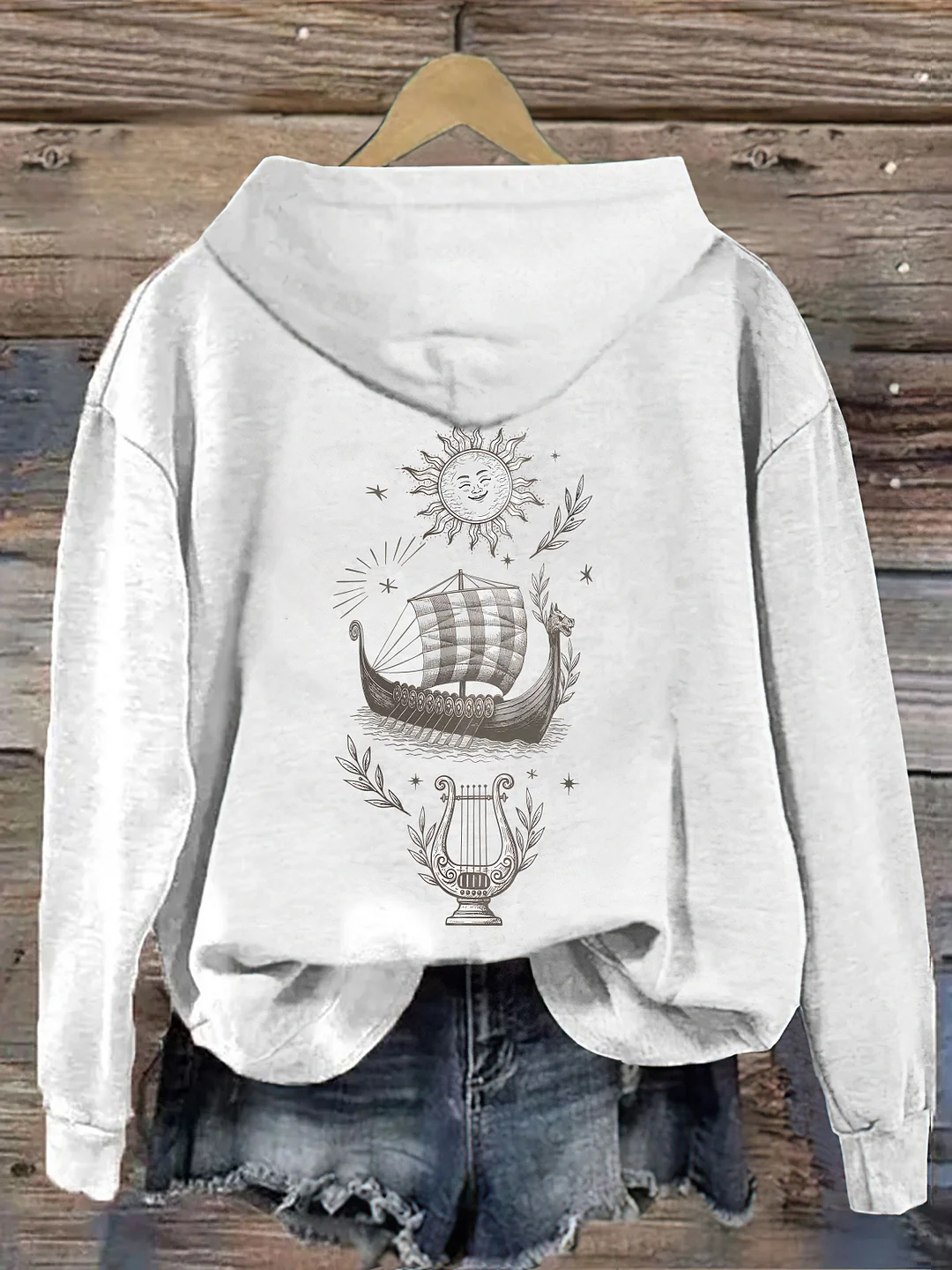 Greet the World With Open Arms Hoodie