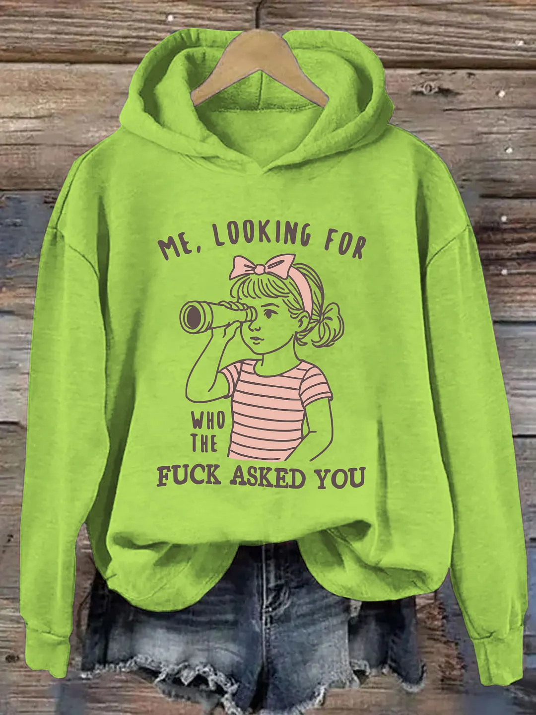 Me Looking For Who The Fuck Asked You Hoodie