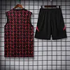 2025/2026 Manchester United Pre-Match Training Red Vest+Shorts Football1:1 Thai Quality
