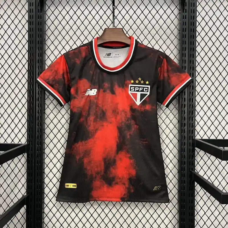 24/25 Women Sao Paulo Soccer Jersey Second Away