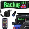 Car led flexible screen APP soft screen LED flexible display led car sign expression screen display