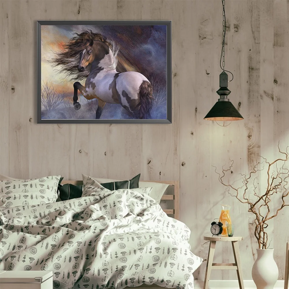 Diamond Painting - Full Round Drill - Horse(Canvas|40*30cm)