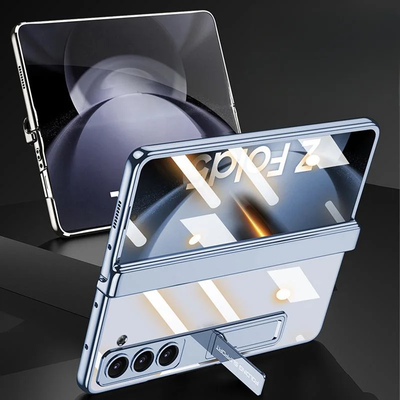 Suitable for Samsung Z Fold series eye protection full-coated film electroplated shock-proof mobile phone case
