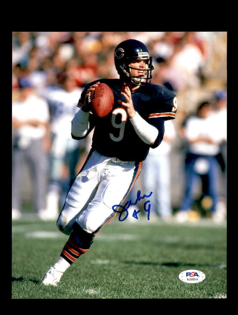 Jim McMahon PSA DNA Signed Coa 8x10 Autograph Photo Poster painting Bears