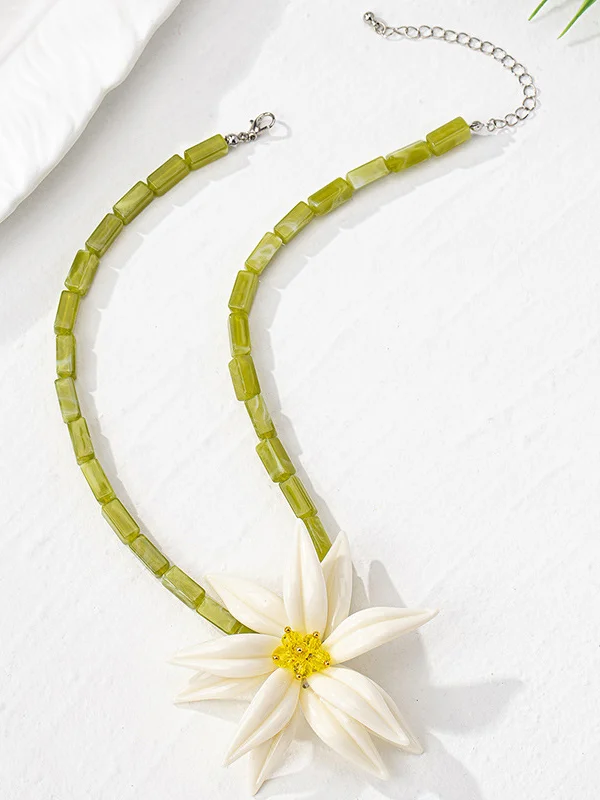Flower Shape Necklaces Accessories Bracelet Accessories
