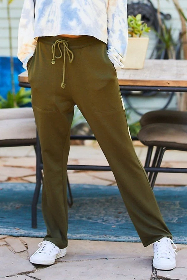 Relaxation Fest Side Pocket Pants