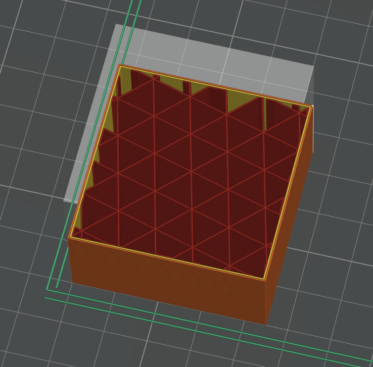 3D打印填充结构：三角