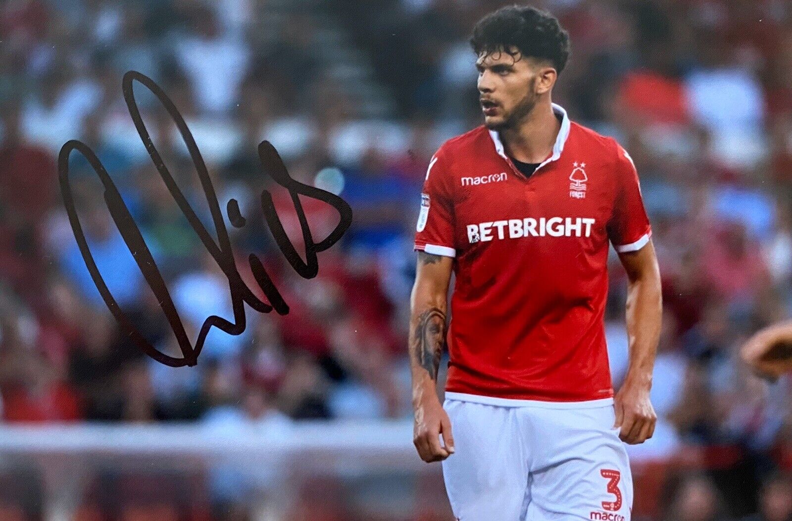 Tobias Figueiredo Genuine Hand Signed 6X4 Photo Poster painting - Nottingham Forrest 7