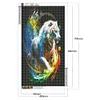 Diamond Painting -DIY Round Drill Tiger(70*40 CM)