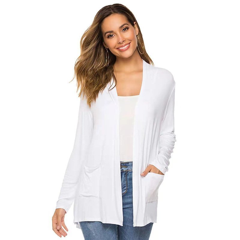 🔥Last Day Promotion 49% OFF🔥Women's Casual Lightweight Open Front Long Sleeve Cardigans