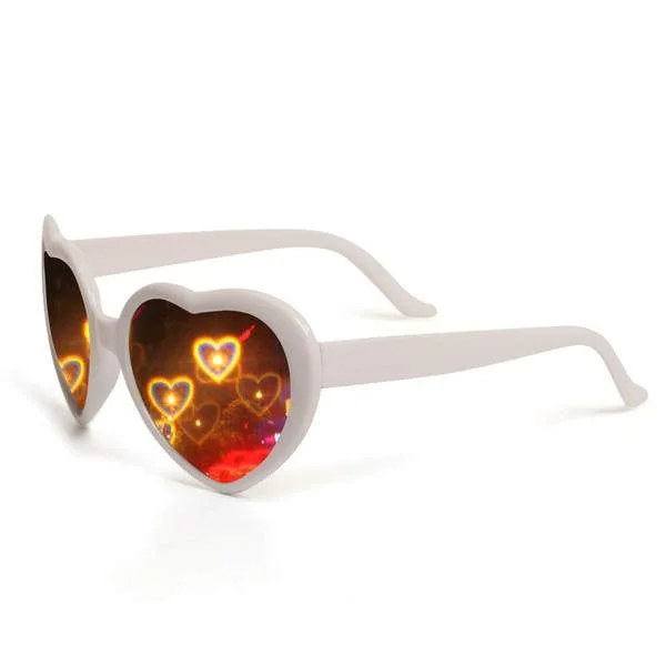 Heart Diffraction Glasses