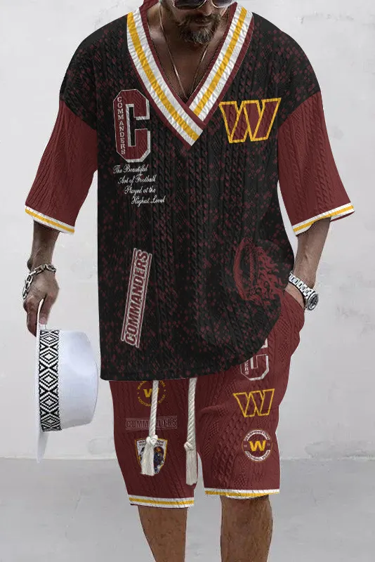 Washington Commanders Limited Edition Top And Shorts Two-Piece Suits