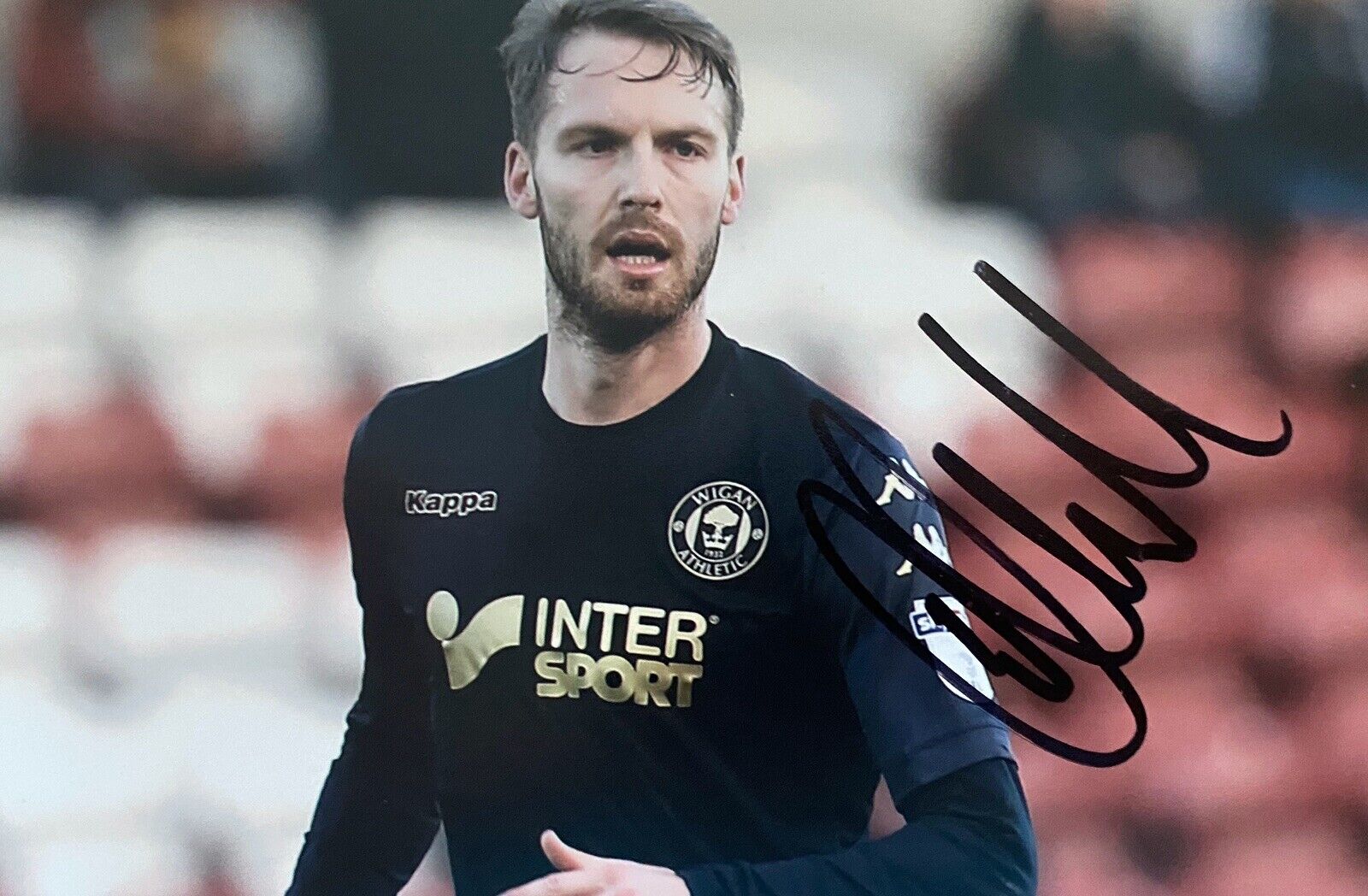 Nick Powell Genuine Hand Signed 6X4 Photo Poster painting - Wigan Athletic 2