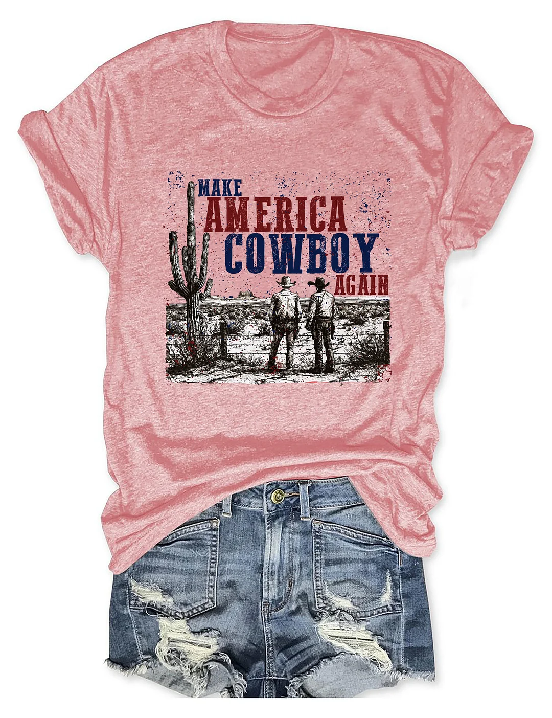Make America Cowboy Again T-shirt