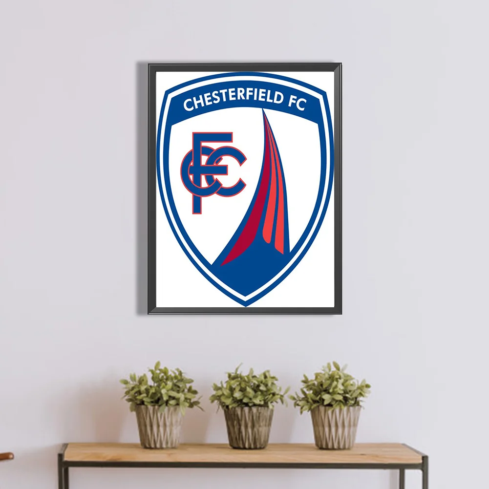 Diamond Painting - Full Round Drill - Chesterfield FC(Canvas|30*40cm)