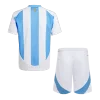 Argentina Home Kids Soccer Jerseys Kit 2024