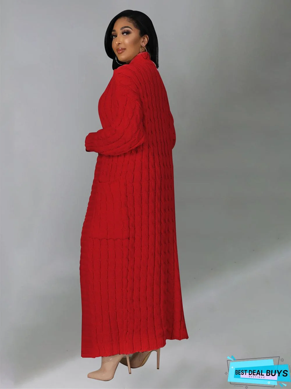 Sexy Casual Solid Color Long Sleeve Sweater