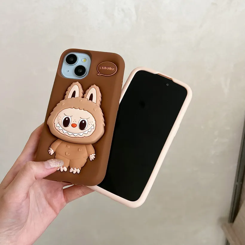 iphoneケース Labubu ラブブ風 スマホケース 大人 子供用 可愛い