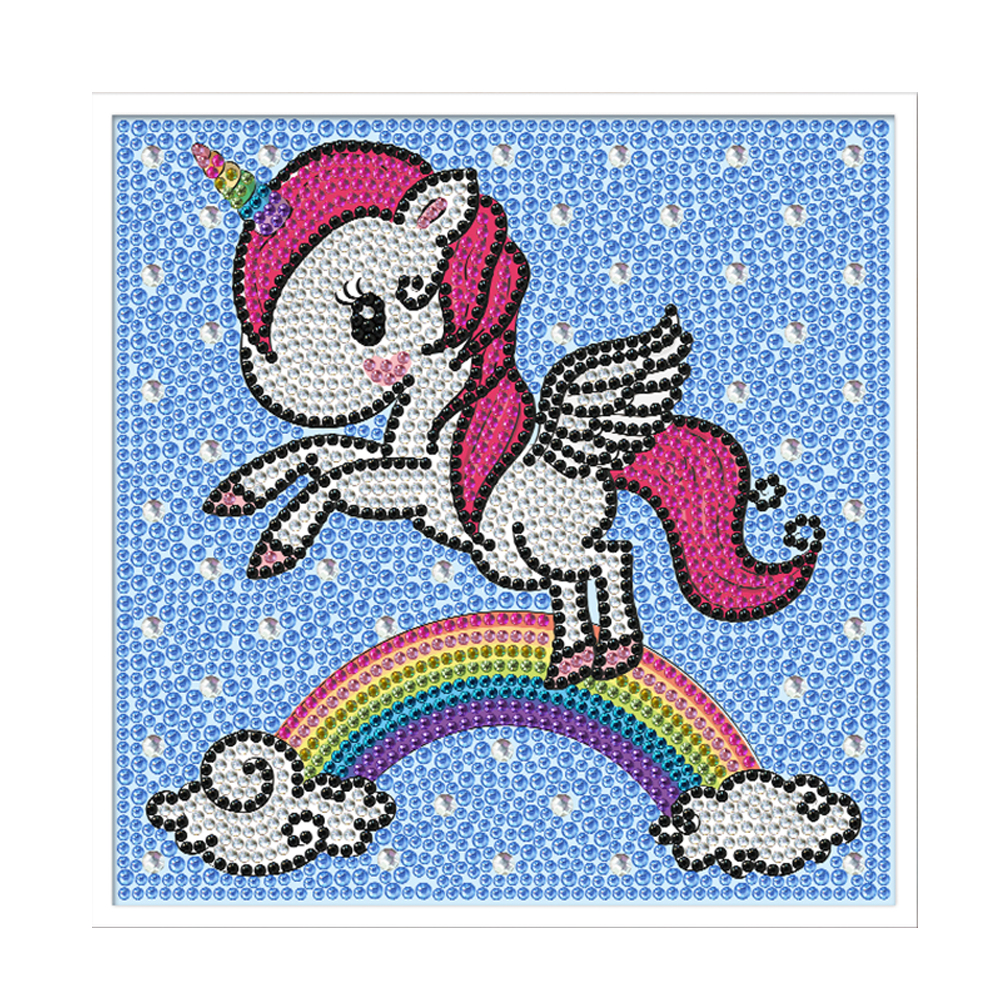 

Horn Horse (With Frame) - Crystal Special Shaped Diamond Painting - 18*18CM, 501 Original