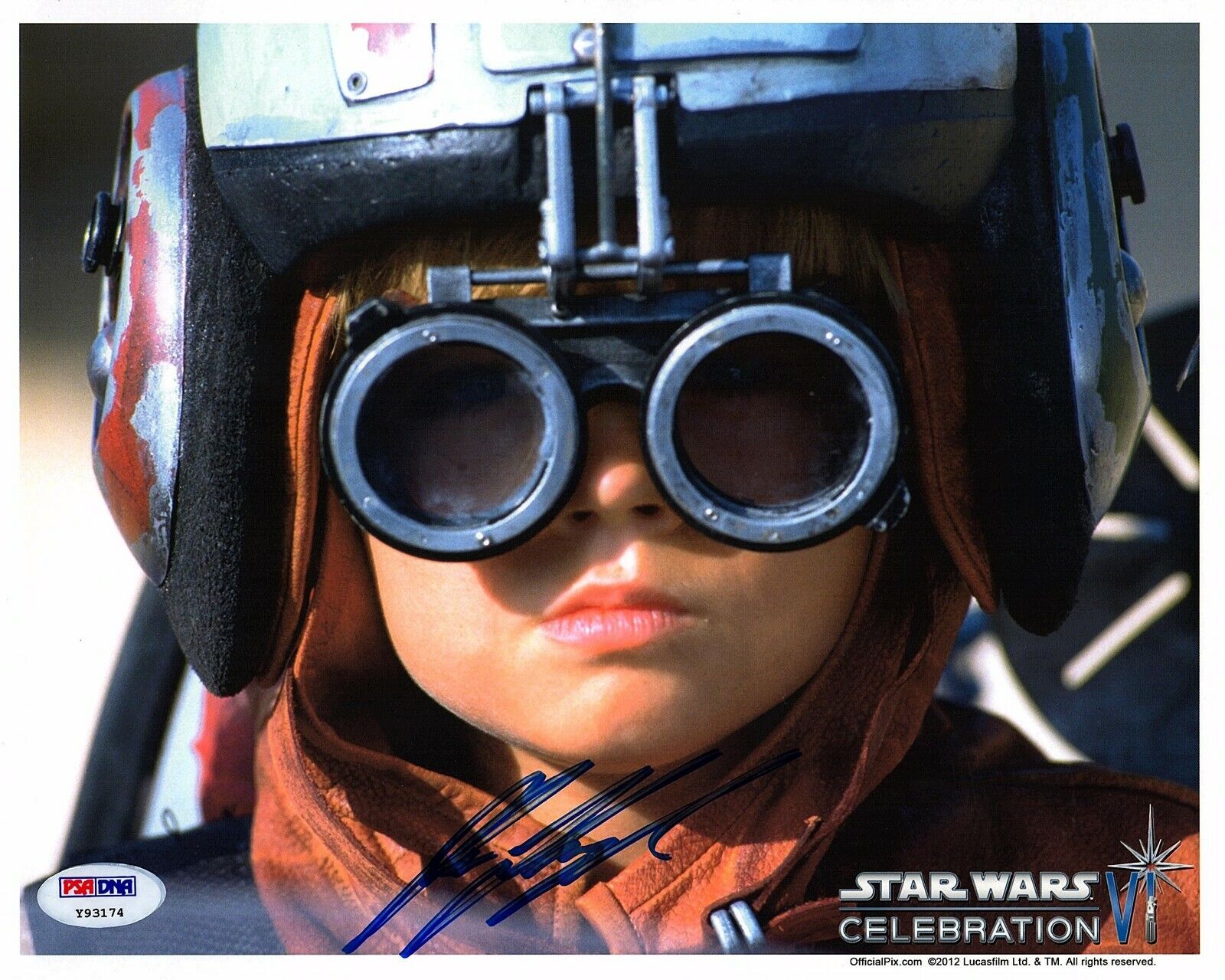 JAKE LLOYD Signed STAR WARS Anakin