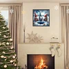 Diamond Painting-DIY Full Round Drill Fishing Gnome