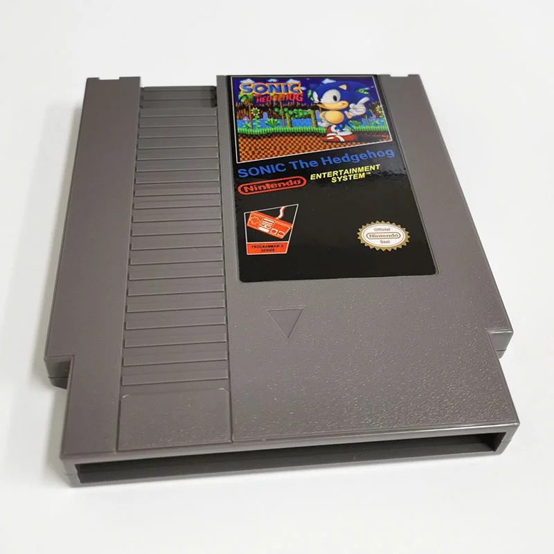 Sonic The Hedgehog For Nintendo NES - 8 Bit Game Cartridge