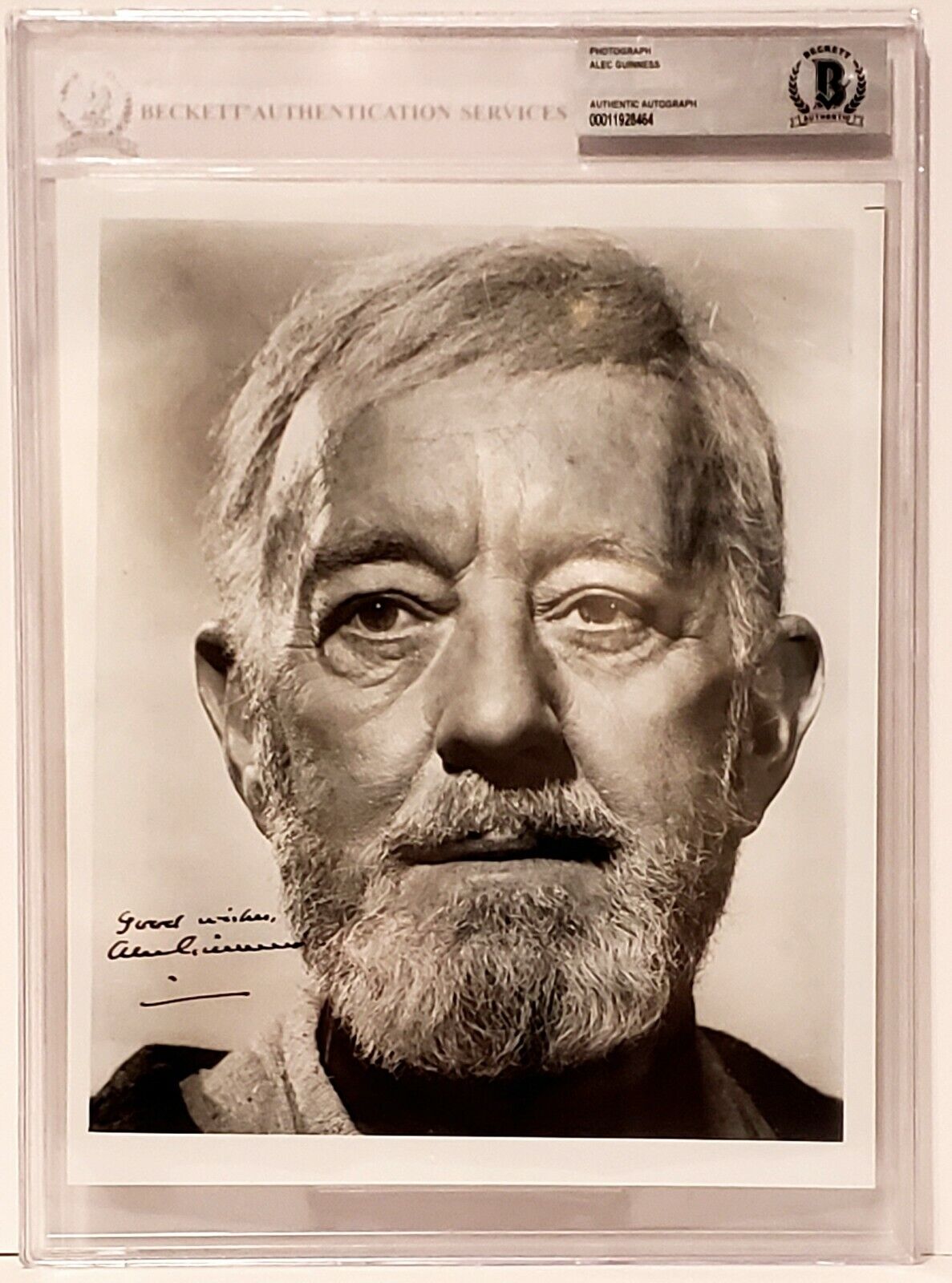 ALEC GUINNESS Signed Autographed OBI-WAN KENOBI