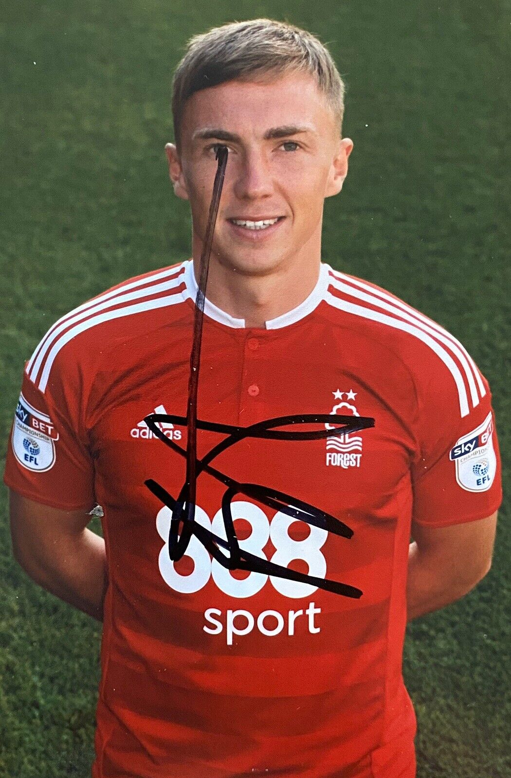 Ben Osborn Genuine Hand Signed 6X4 Photo Poster painting - Nottingham Forrest 3