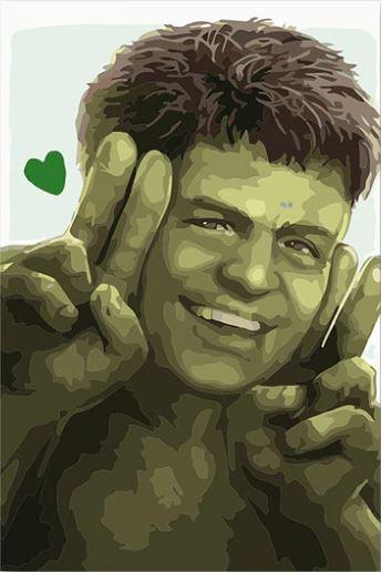 

Spiderwee Hulk – Paint By Numbers - 40*50CM, 501 Original